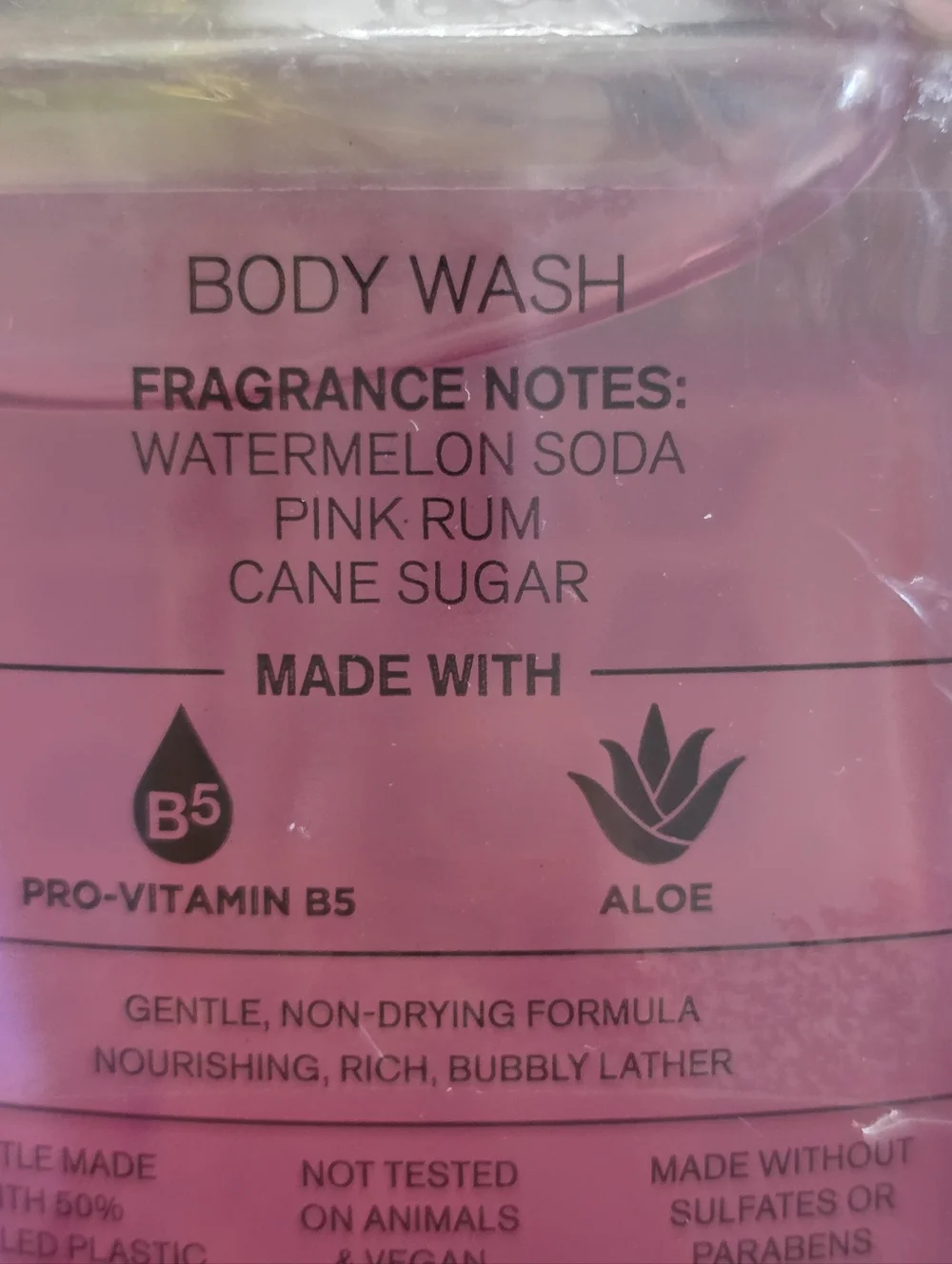 Bath & Body Works Watermelon Mojito Body Wash 10oz NEW RARE